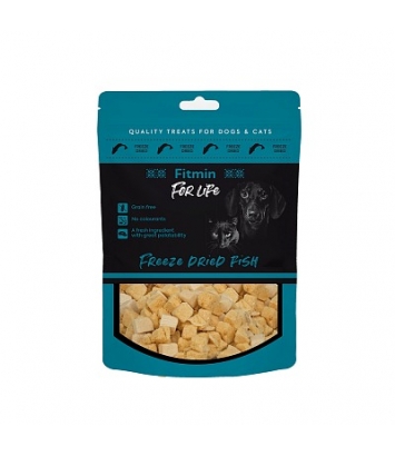 Fitmin For Life Dog & Cat Freeze Dried Fish 30g