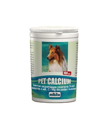 Pet Calcium - 100 tabletek