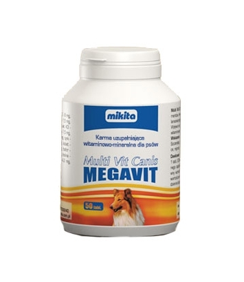 Multi Vit Canis Megavit - 50 tabletek