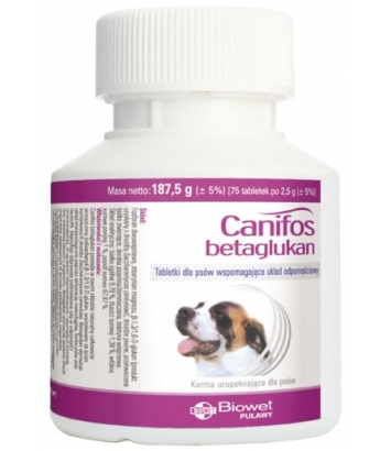 Canifos Betaglukan - 75 tabletek