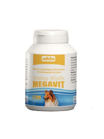 Amino Biotin Megavit - 50 tabletek