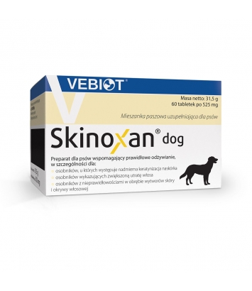 Skinoxan Dog 60 tabletek