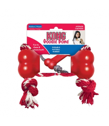Goodie Bone with Rope M Kong