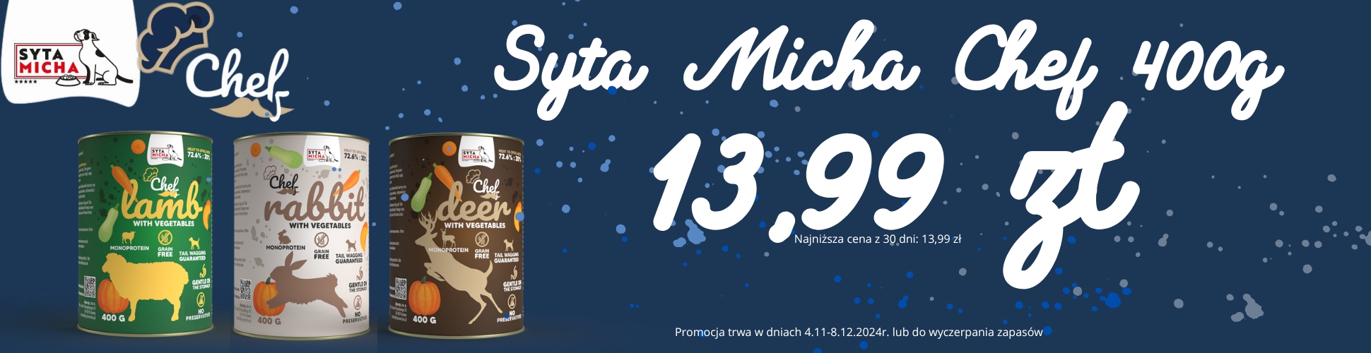 Syta Micha Chef 400g