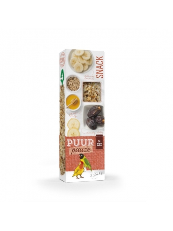Puur pauze seed sticks lovebird with honey and date 60g